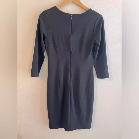 Tracy Reese Black Crochet Lace Panel Dress - Picture 5 of 5